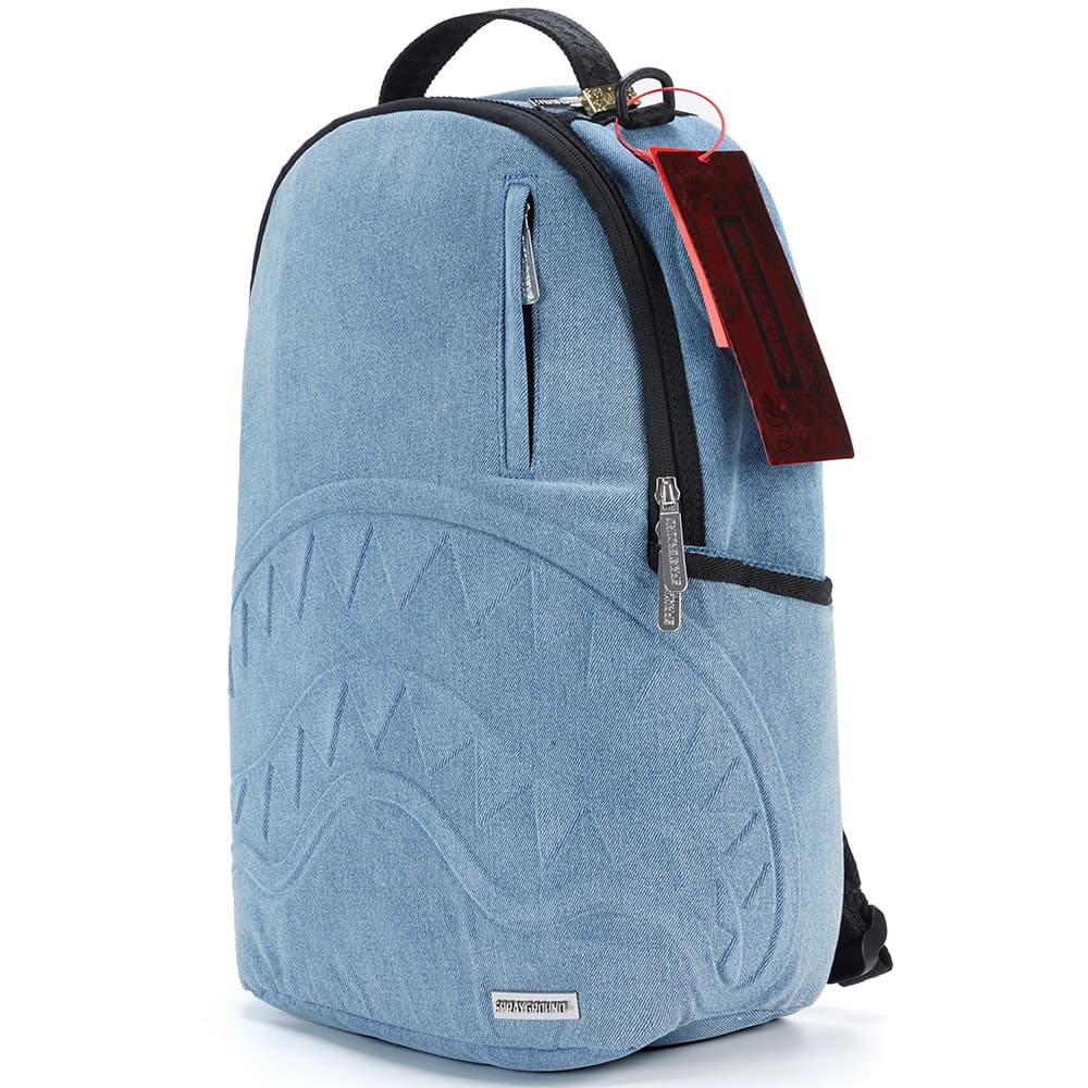 Рюкзак SPRAYGROUND Хлопковый рюкзак унисекс джинсовый синий - изображение 2