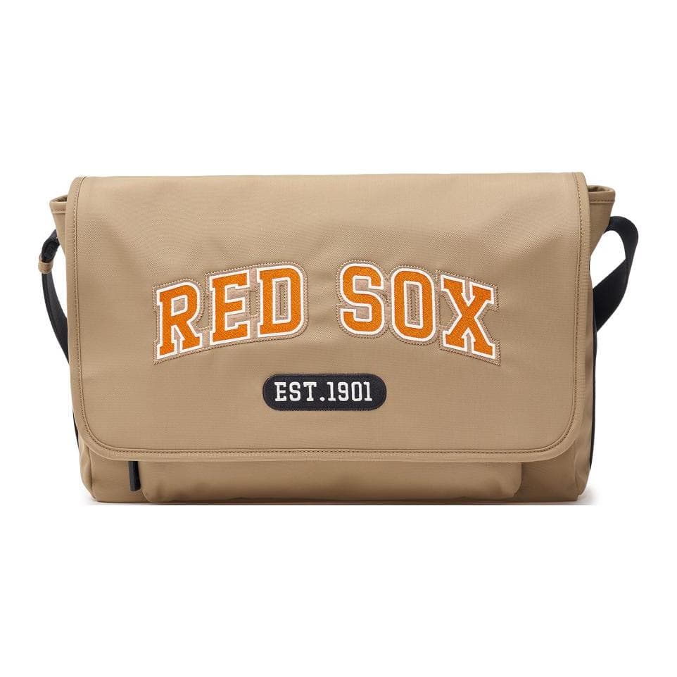Сумка через плечо MLB Basic Boston Red Sox Нейлоновая сумка через плечо унисекс темно-бежевый - изображение 1