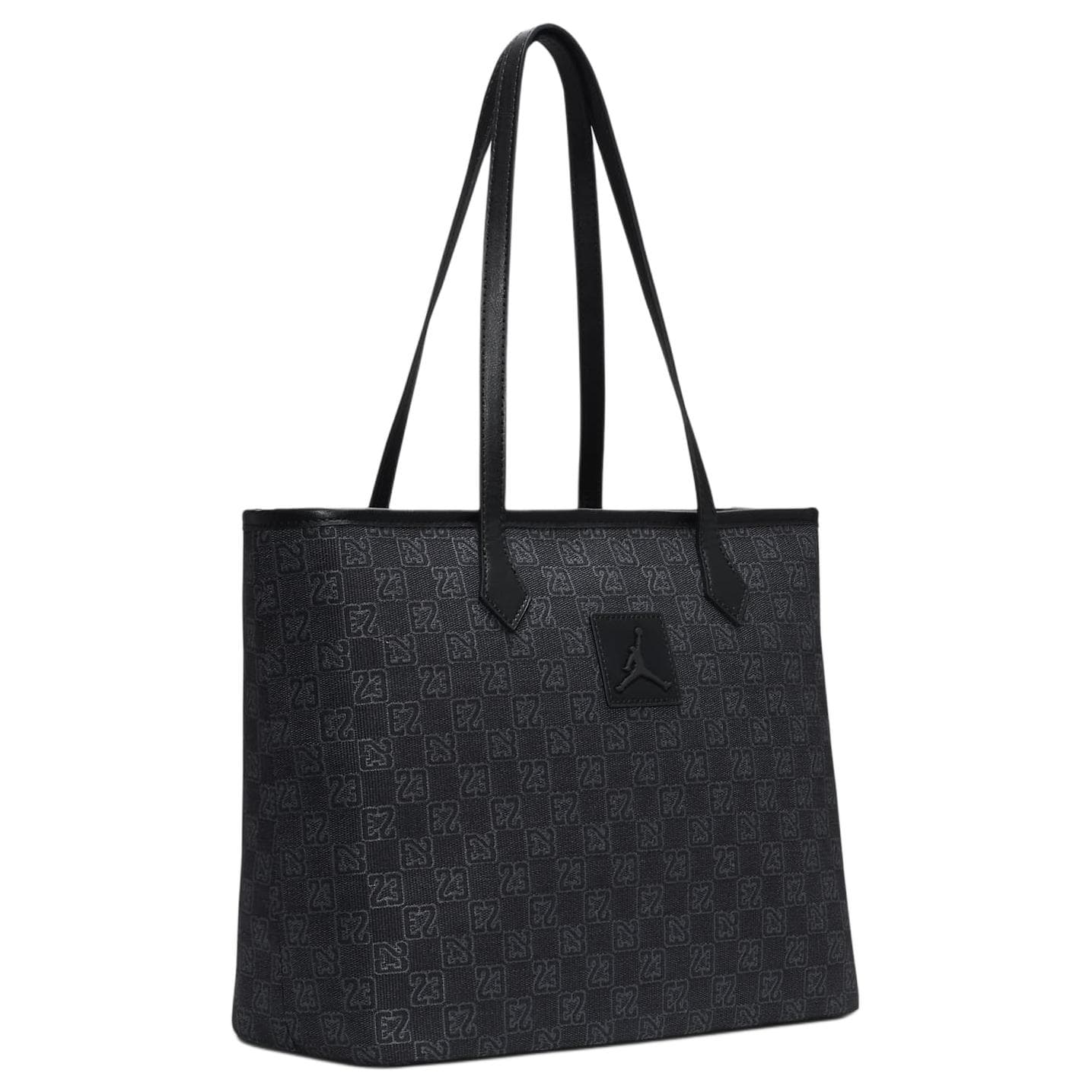 Мини-сумка Jordan Monogram Jacquard цифровой узор 95% полиэстер, 5% эластан Сумка-тоут Сумка для покупок Мужской Черный - изображение 2