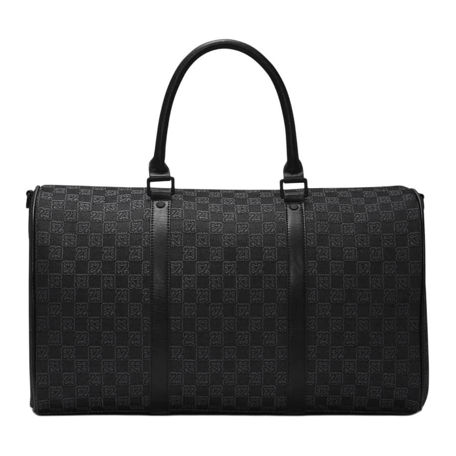 Jordan Monogram Модный Портативный Большой объем Полиэстер Дорожные сумки Унисекс Парный Черный - изображение 3