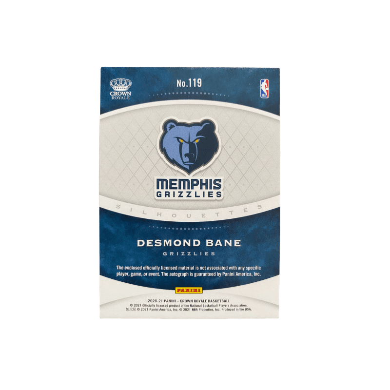 Коллекционные карточки PANINI Desmond Bain Баскетбольная карта Карта с автографом новой звезды Спортивные карты 1 шт - изображение 2