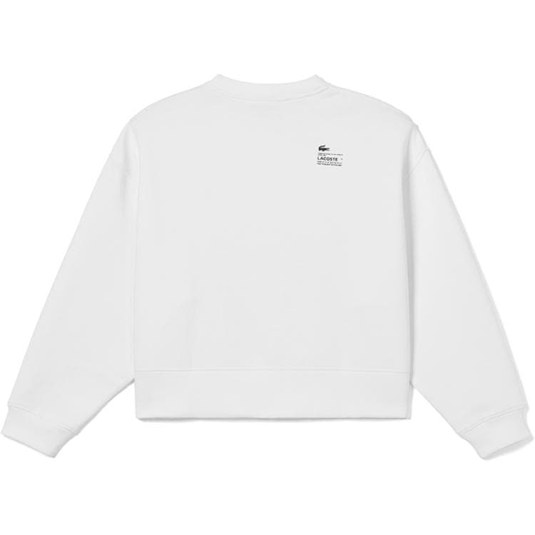 Худи LACOSTE Толстовка женская белая - изображение 2