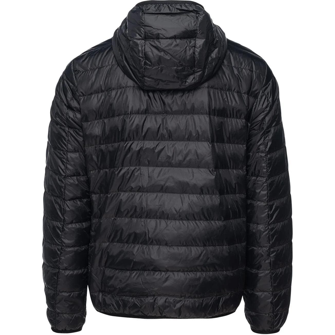 Куртка Emporio Armani Logo Print Hoodie Jacket Black — фото 2