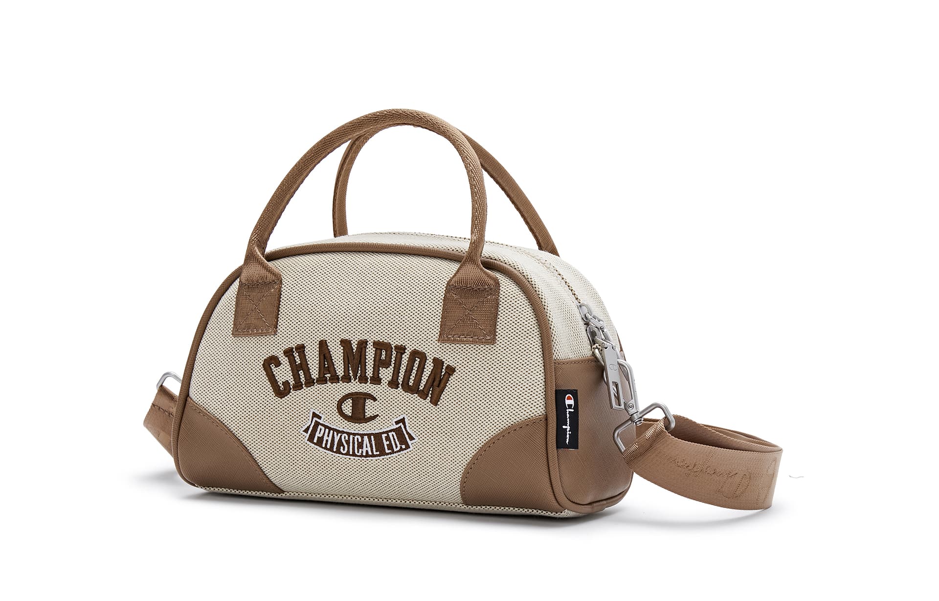 Сумка Champion Artificial Leather с тканевой сумкой унисекс черный темно-синий светло-коричневый - изображение 2
