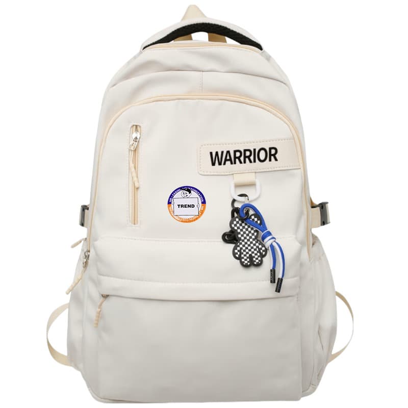 Рюкзак Warrior Нейлоновый Рюкзак Унисекс Черный Белый - изображение 3