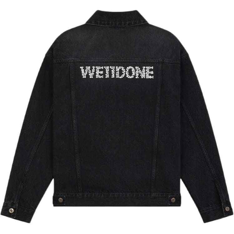 Джинсовая куртка WE11DONE FW24 logo - изображение 2