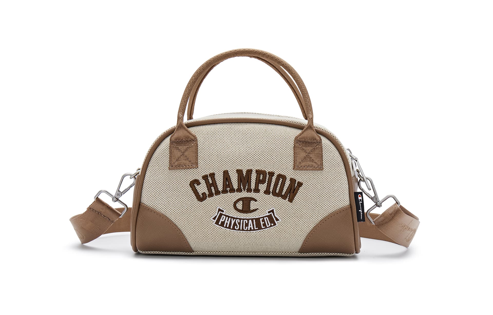 Сумка Champion Artificial Leather с тканевой сумкой унисекс черный темно-синий светло-коричневый - изображение 1