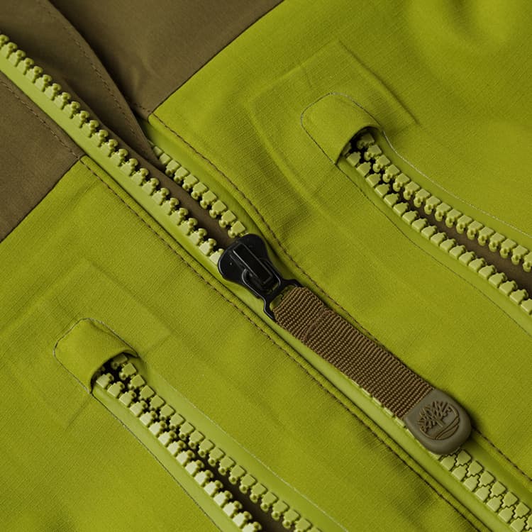 Демисезонная куртка Timberland Водонепроницаемый And Ветрозащитный Ветровка Мужской Армейский зеленый - изображение 5
