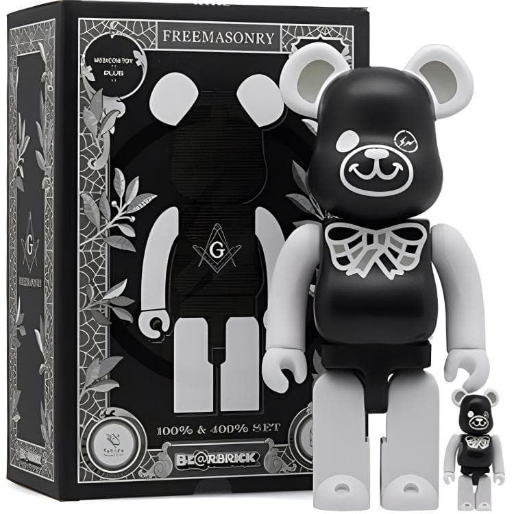 Фигурка BERBRICK x FREEMASONRY x FRAGMENT DESIGN 100400 - изображение 4