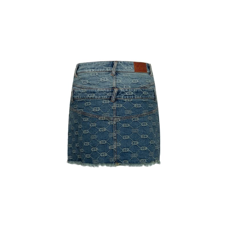 EVISU Джинсовые короткие юбки для женщин - изображение 2