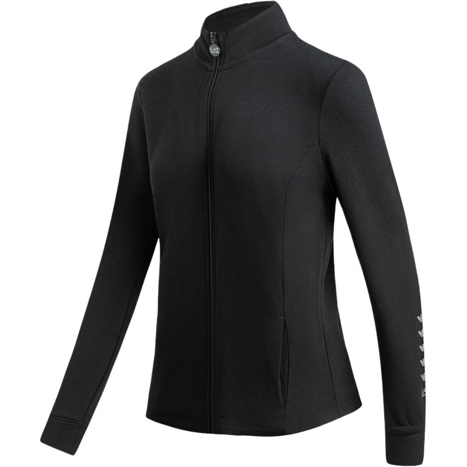 Куртка EMPORIO ARMANI EA7 FW23 Куртки и Пальто Женские Черные - изображение 3