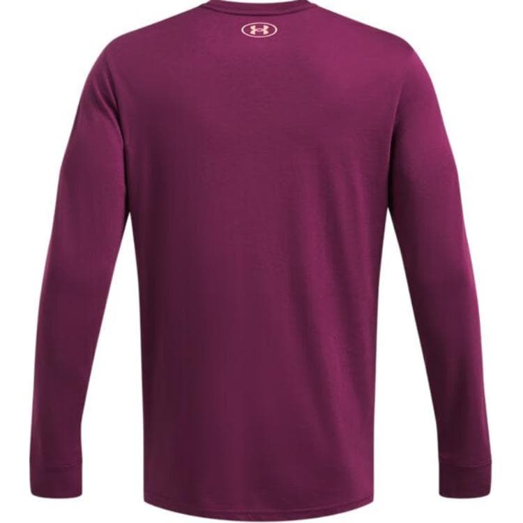 Футболка Under Armour Project Rock Project Rock T-Shirt Мужская Маленькие Звезды-Близнецы Фиолетовый - изображение 2