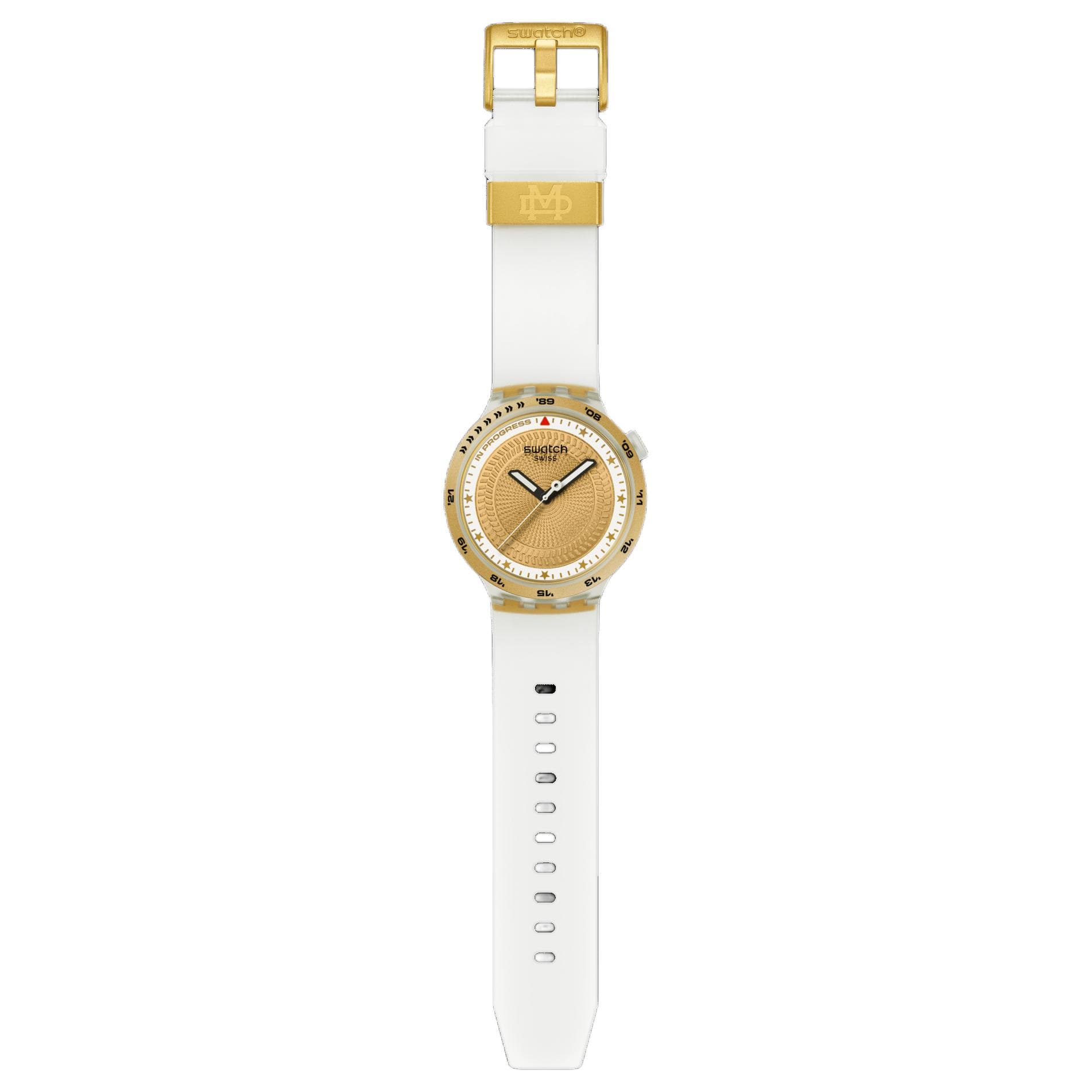 Часы SWATCH PROTEAM COLLECTION Кварцевый механизм водонепроницаемость 30 м унисекс часы 47*44,8 мм белый циферблат - изображение 2