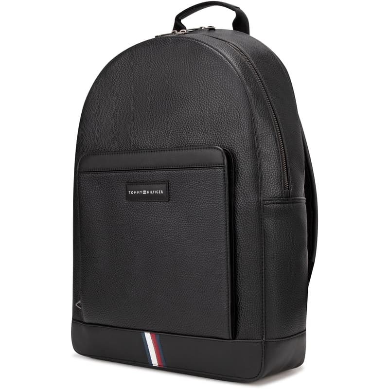 Рюкзак Tommy Hilfiger Рюкзак из искусственной кожи стандартный (стандартный) мужской черный - изображение 2