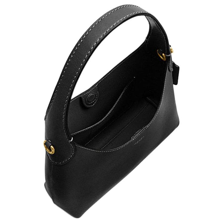 Мини-сумка COACH Brooklyn Коровья кожа Одно плечо Сумка Мини-версия Женские Черный - изображение 4