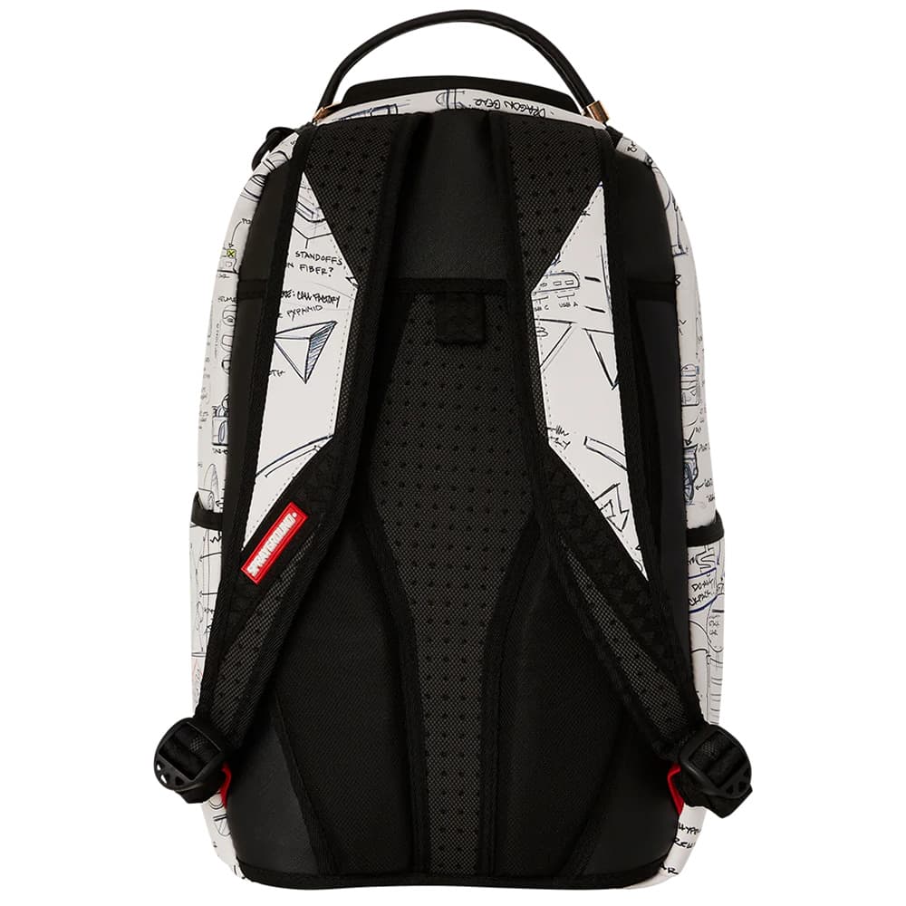 Рюкзак SPRAYGROUND ПВХ Рюкзак Стандартный (Стандартный) Унисекс Натуральный Белый - изображение 5