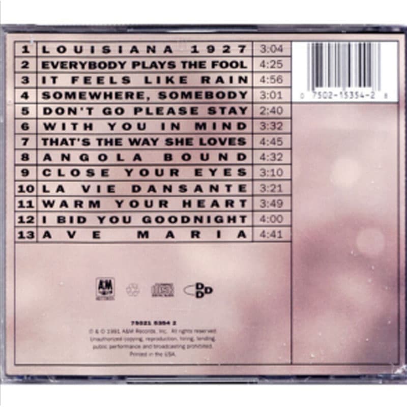 WARM YOUR HEART Aaron Neville CD - изображение 2