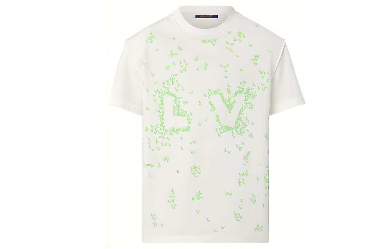 Футболка Louis Vuitton SS22 Spread Logo T-Shirt White - изображение 3