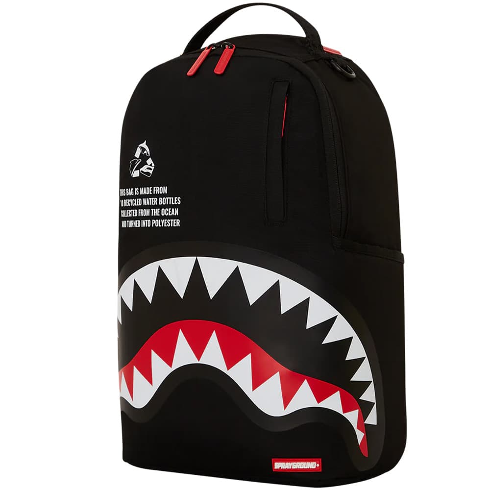 Рюкзак SPRAYGROUND Полиэфирное волокно Рюкзак Рюкзаки Унисекс Черный - изображение 4