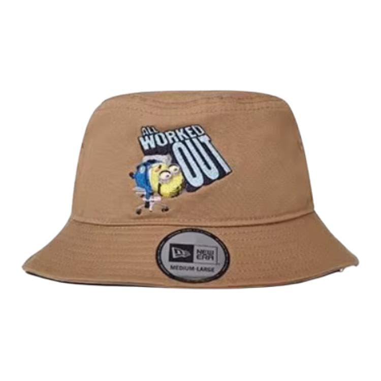 Панама New Era Хлопковые Панамы Унисекс Хаки - изображение 2