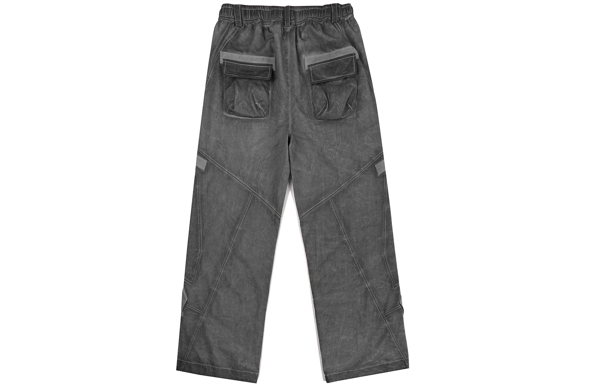 Штаны Guuka Light Gray Men's Casual Pants Guuka Светло-серые Мужские Повседневные Штаны - изображение 2