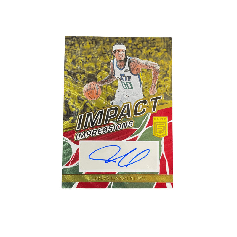 Коллекционные карточки Panini 2022 23 Elite Jordan Clarkson Jazz Jordan Clarkson Игровая карта Карта игрока Коллекция карт - изображение 1