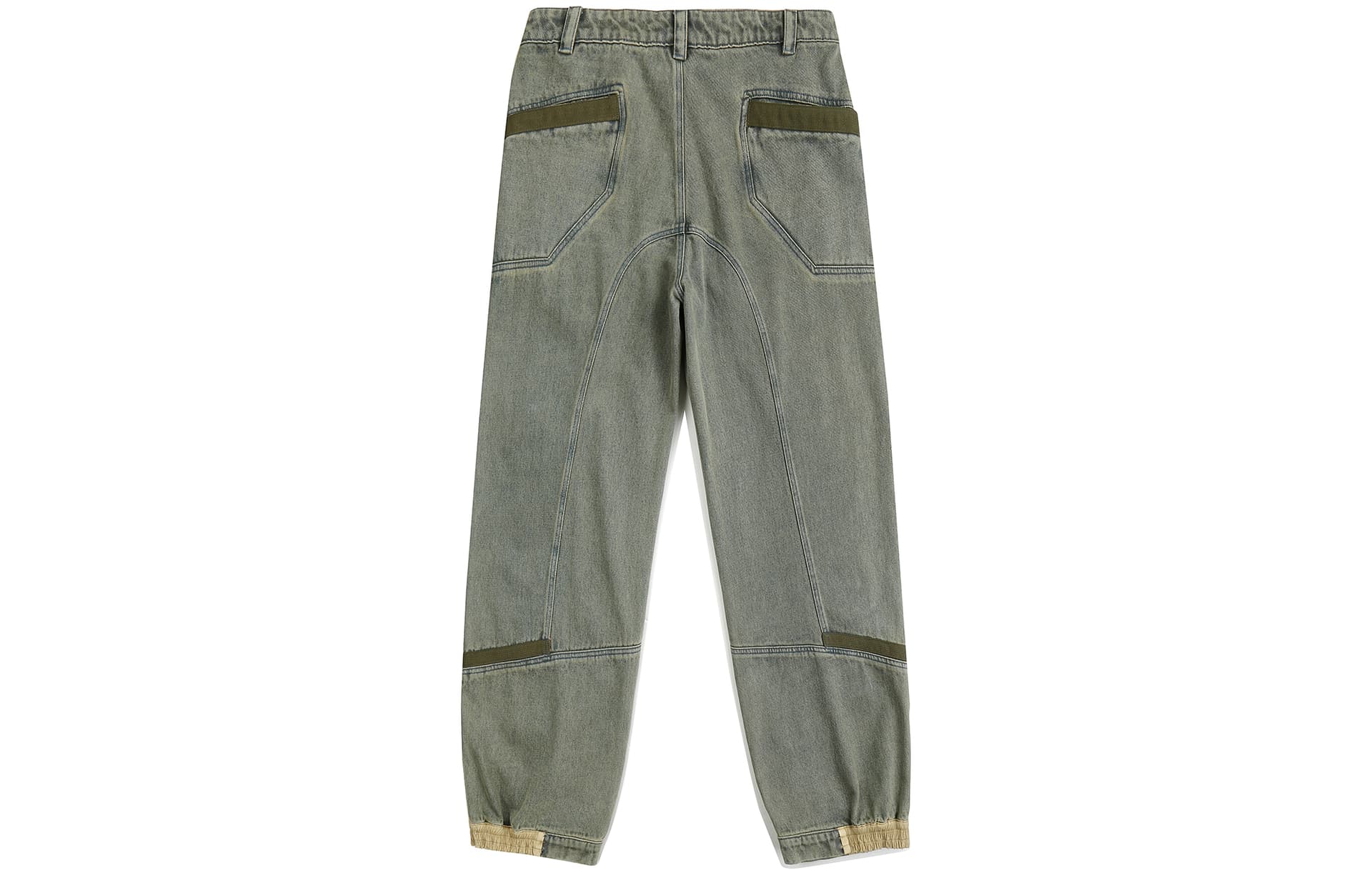 Штаны Guuka Gray Green Men's Jeans Guuka Серый Зеленый Мужские Джинсы - изображение 2
