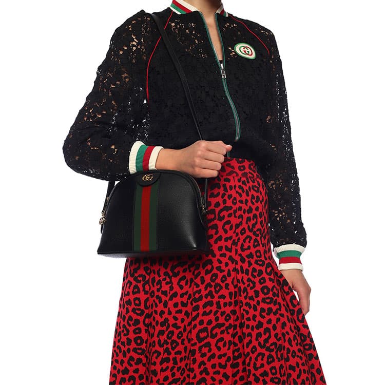 Сумка через плечо GUCCI Ophidia Logo - изображение 10