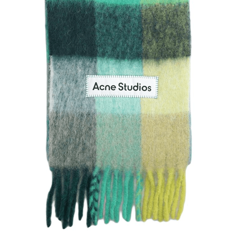 Шарф Acne Studios Вязаные Шарфы Унисекс Многоцветные - изображение 3