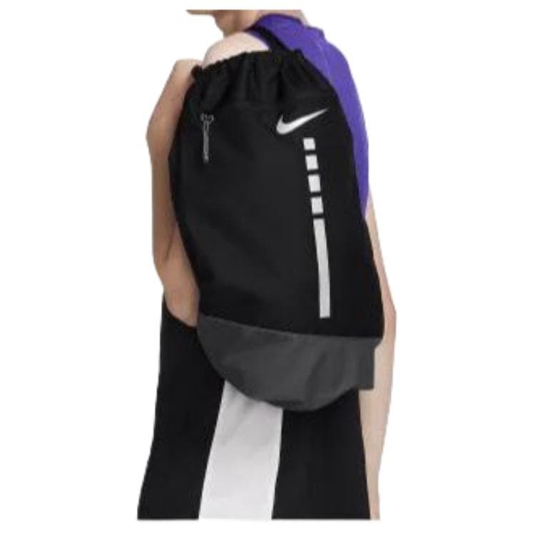 Рюкзак NIKE Полиэфирное волокно Рюкзак Рюкзаки Унисекс Черный - изображение 4