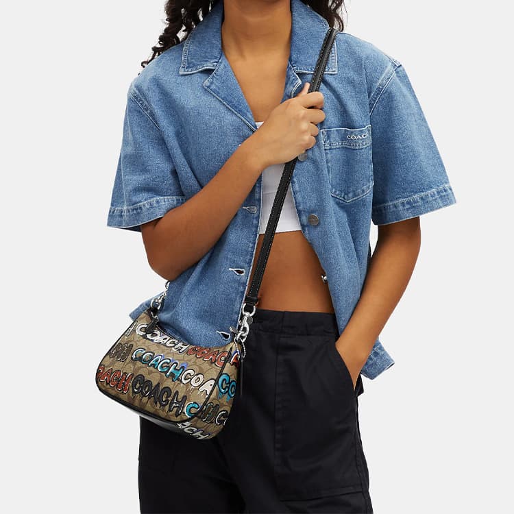 Мини-сумка COACH x Mint + Serf Teri - изображение 5