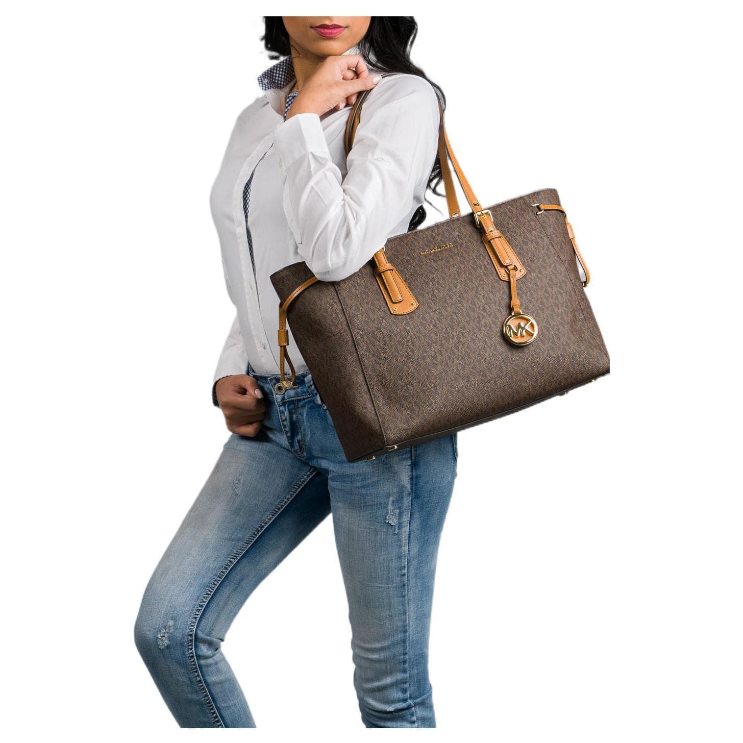 Мини-сумка Michael Kors Voyager Tote Bag - изображение 10