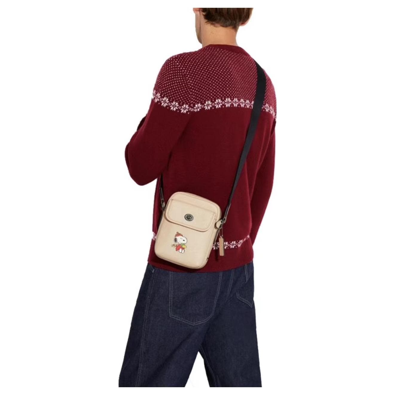 Сумка через плечо COACH x Peanuts Snoopy Heritage 15 - изображение 4