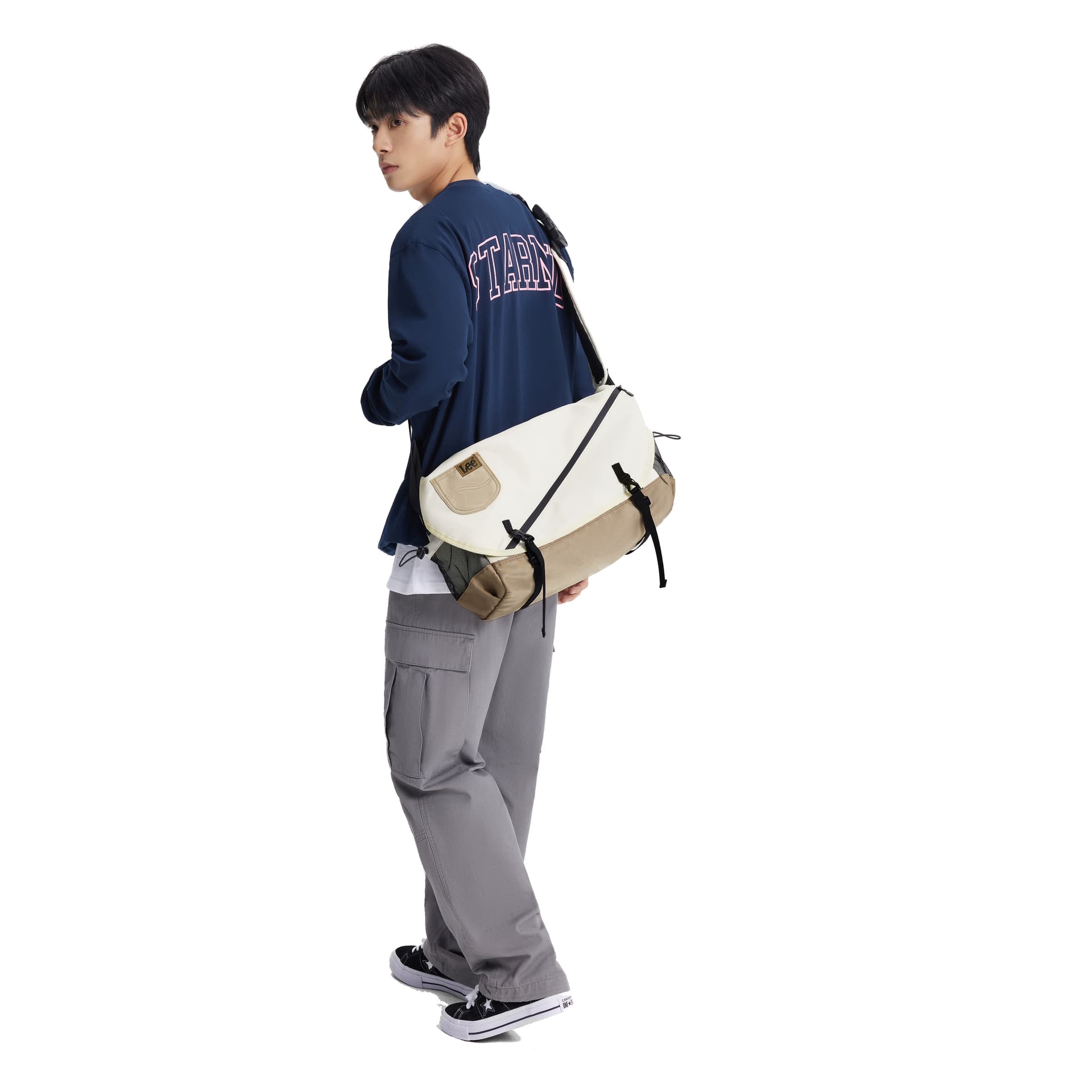 Сумка через плечо Lee Crossbody Bag Off-White - изображение 7
