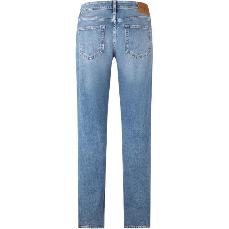Штаны Calvin Klein Джинсы Мужские Джинсовые Светло-Синие - изображение 2