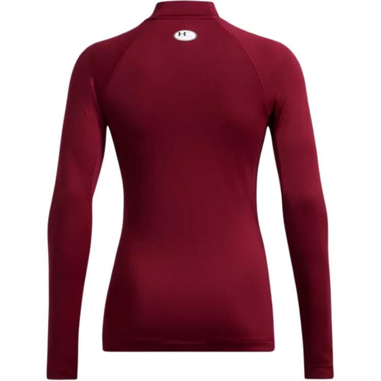 Футболка Under Armour ColdGear Реглан T-Shirt Женская Темно-Красная - изображение 2