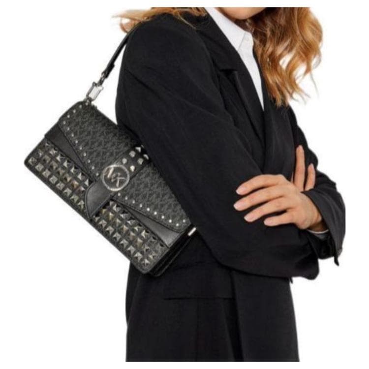Мини-сумка MICHAEL KORS MK Greenwich Logo - изображение 5
