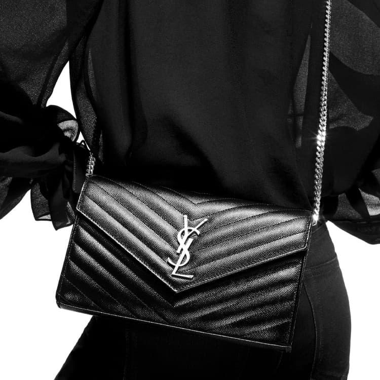 Сумка через плечо Saint Laurent YSL Monogram - изображение 7