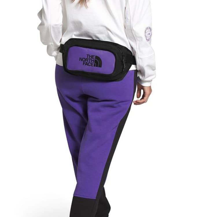 The North Face Waist Bag Black Purple - изображение 5