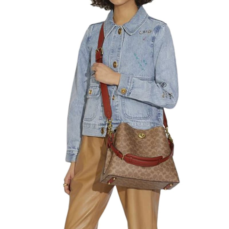Мини-сумка COACH Willow 32 - изображение 6