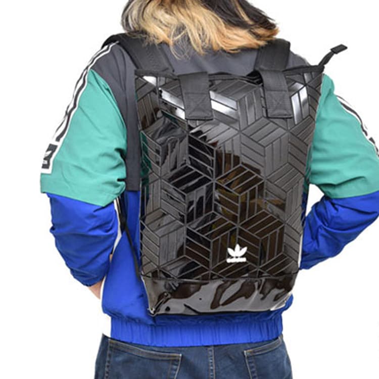 Рюкзак adidas Originals 3D Logo Backpack Black - изображение 5