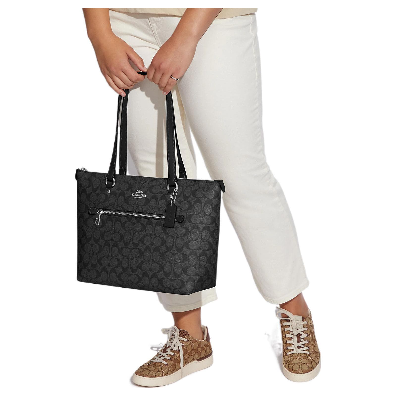 Мини-сумка COACH Gallery 32 Tote - изображение 4