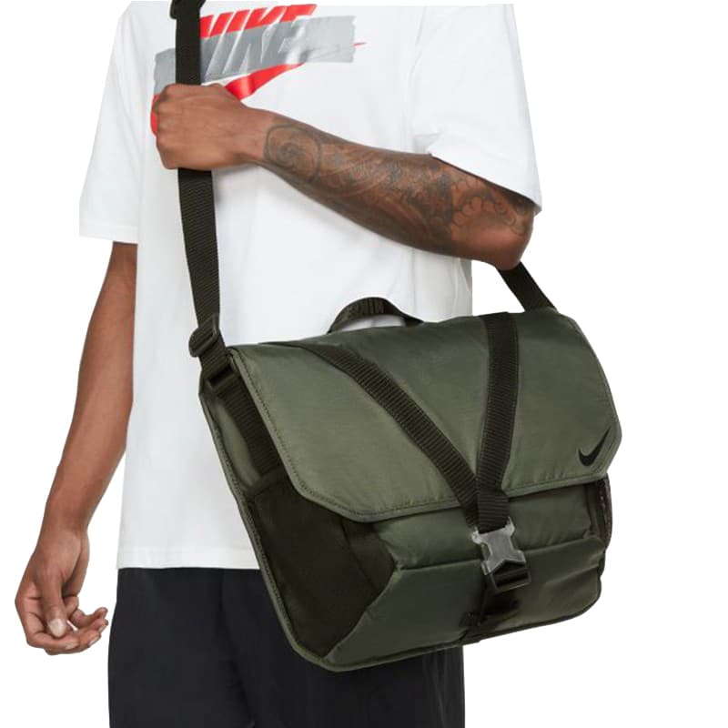 Сумка через плечо Nike Messenger Bag Green - изображение 5