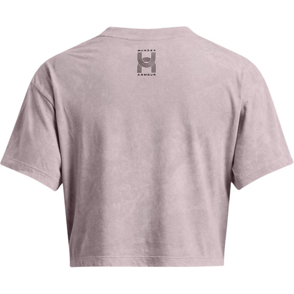 Футболка Under Armour ANYWHERE Т-рубашка с рукавом-килькой женская фиолетовая - изображение 2