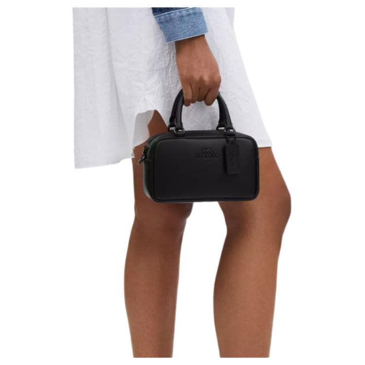 Сумка COACH Satchel 19 Black - изображение 6