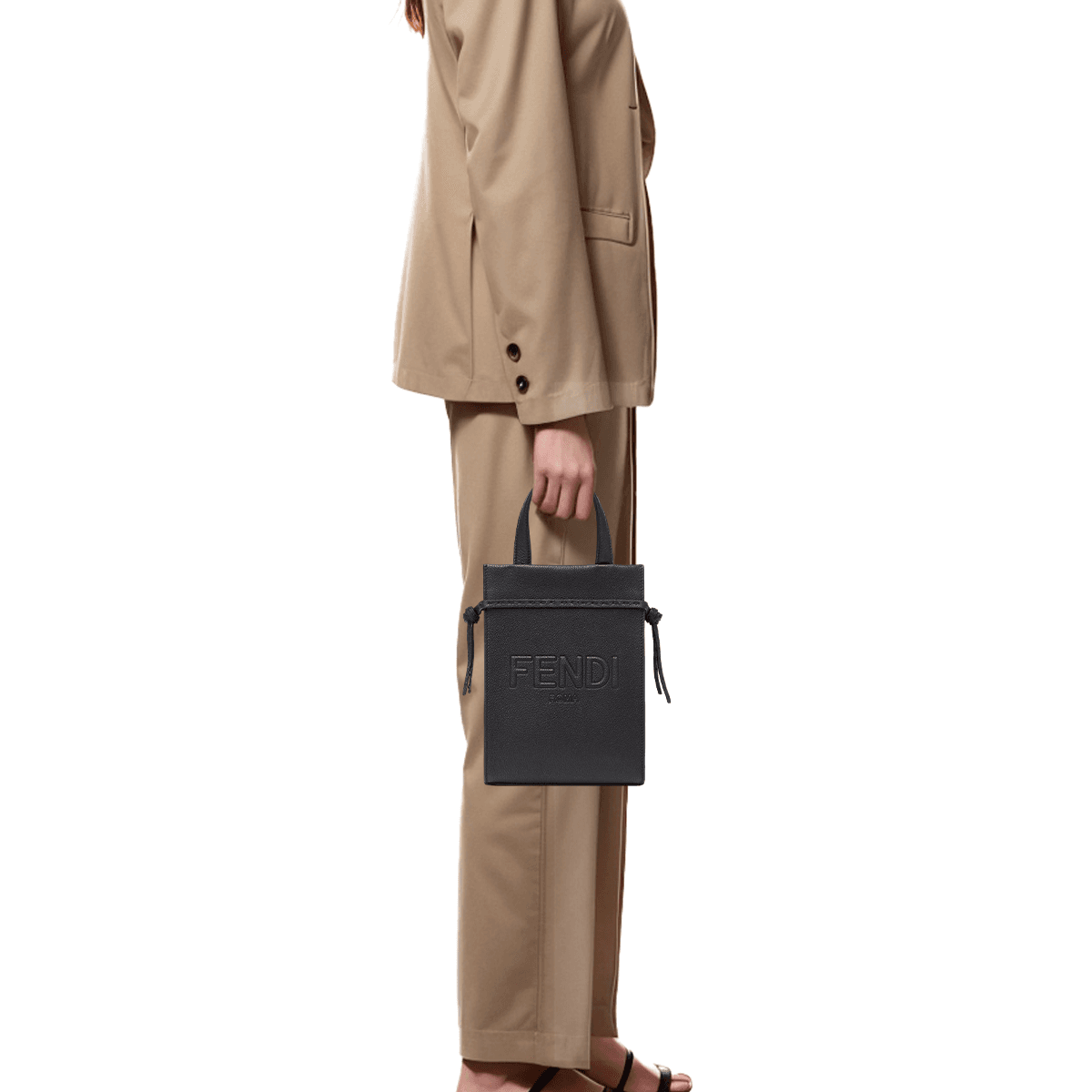 Сумка Fendi Go To Mini Black - изображение 6