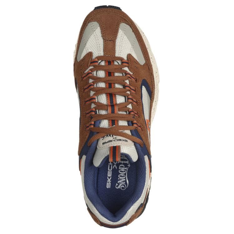 Кроссовки Skechers SNOOP Низкий Топ Повседневная Обувь Мужская Коричневая - изображение 4