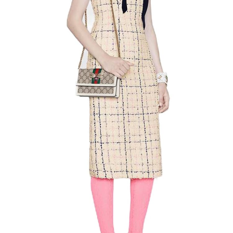 Сумка через плечо GUCCI Queen Margaret Logo - изображение 6