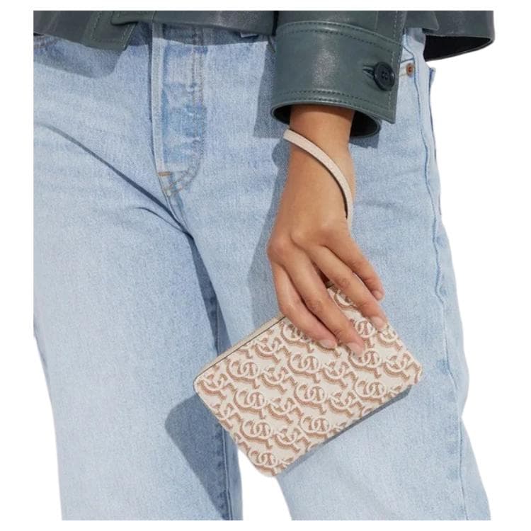 Сумка COACH Corner Zip 16 Chalk White - изображение 5