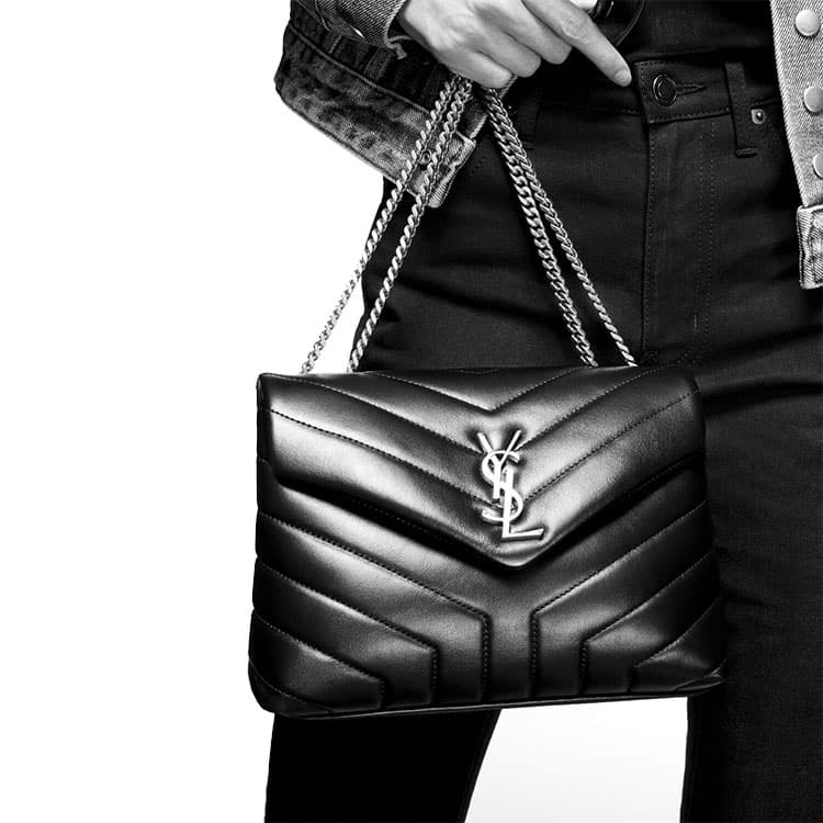 Мини-сумка Saint Laurent LouLou - изображение 8
